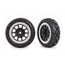 Traxxas Bandit Satin Chrome Assembled Anaconda Tires and Wheels