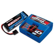 Traxxas 2S 5200mAh Hardcase & EZ-Peak Charger Combo 2970-2SR