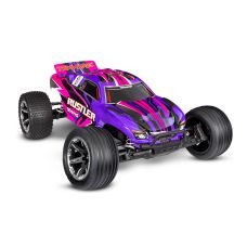 Traxxas Rustler 2wd HD 1/10 RTR Stadium Truck Pink 37254-8