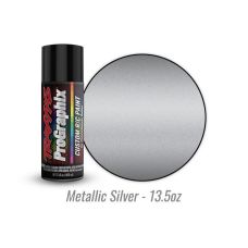 Traxxas Metallic Silver ProGraphix 13.5oz Spray RC Body Paint 5073X