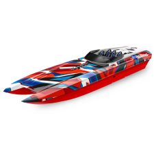 Traxxas DCB Red 40" M41 Widebody RTR Boat