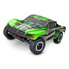 Traxxas Slash Brushless BL-2s 1/10 Short Course RTR Green 58134-4GRN Three Quarter Front View