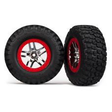 Traxxas Slash 2wd Mounted Front BF Goodrich Mud Terrain 5877A