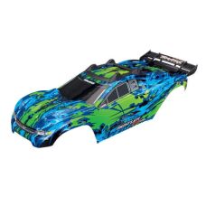 Traxxas Rustler 4x4 VXL Green Painted Body 6717G