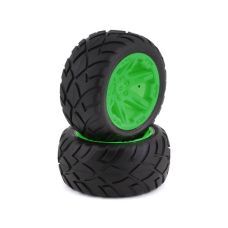 Traxxas Anaconda 2.8" Pre-Mounted Tires w/RXT Electric Rear Wheels (2) (Green)