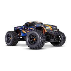 Traxxas X-Maxx 8S Brushless 4wd Monster Truck w/Belted Tires Orange 77096-4 Three Quarter View