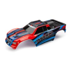 Traxxas Painted Red Maxx Body with Decal Sheet