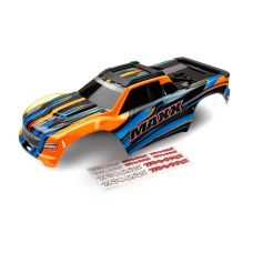 Traxxas Maxx Orange Painted Body w/Decals 8911T