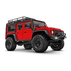 Traxxas TRX-4M Land Rover Defender Red 1/18 Scale RTR Crawler