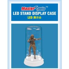 Trumpeter Display Case w/LED Stand (84x185mm) Dome Top Cover