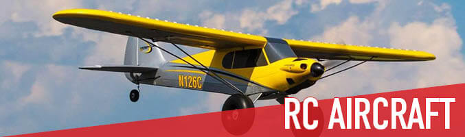Check out our selection of top radio control aircraft from E-Flite and HobbyZone