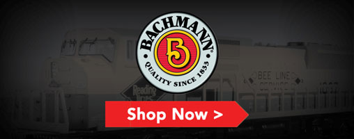 Shop all Bachmann model railroad locomotives, accessories and rolling stock