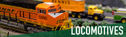 Shop all brands  and scales of model railroad locomotives