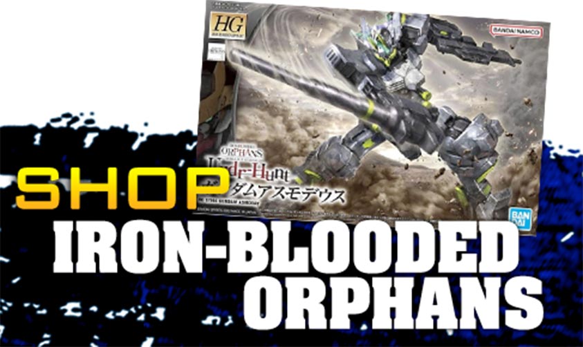Shop Iron-blooded Orphans - Join the Brave Pilots with Iron-blooded Gundam Merchandise