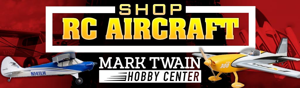 We carry RC aircrafts for Beginners, intermediate and experts 