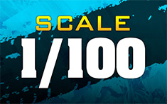 Discover 1/100 Scale Model Kits