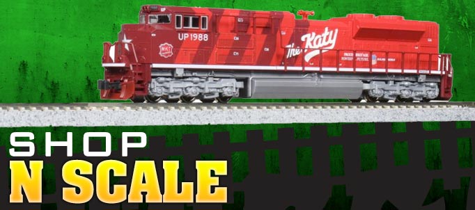 Discover our selection of HO scale locomotives, offering a wide range of options for model train enthusiasts in this popular scale, known for its versatility and detailed models