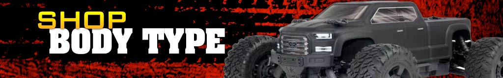 Shop Body Type - Find the Perfect RC Car Body to Suit Your Style and Terrain
