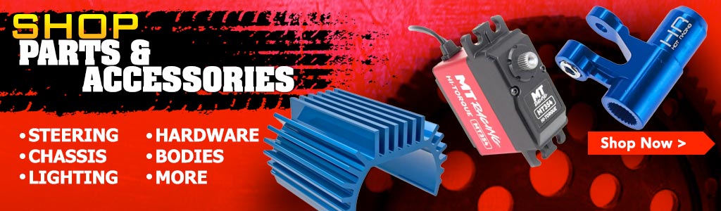 Browse RC Vehicles by Parts Filter