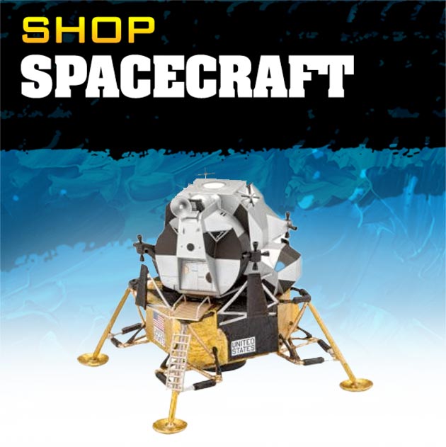 Explore an array of spacecraft models and collectibles in our shop.