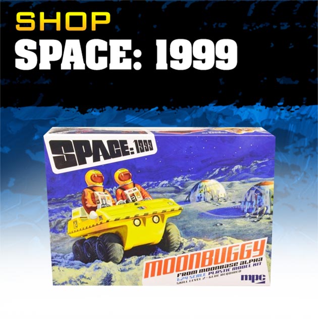 Relive the nostalgia of Space 1999 with our curated products.