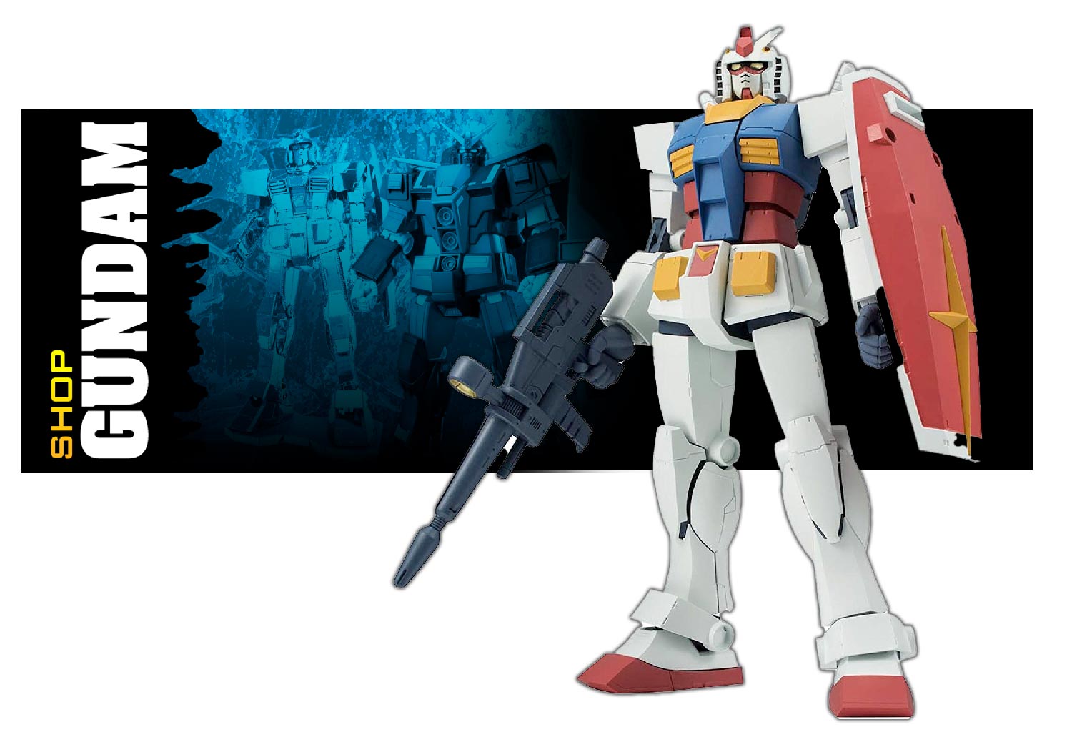 Indulge in the world of Gundam with our diverse collection of models and figures.