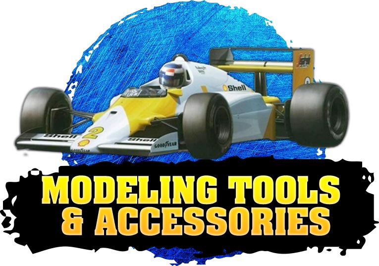 Find a comprehensive range of modeling tools and accessories to support your model vehicle projects with precision and convenience